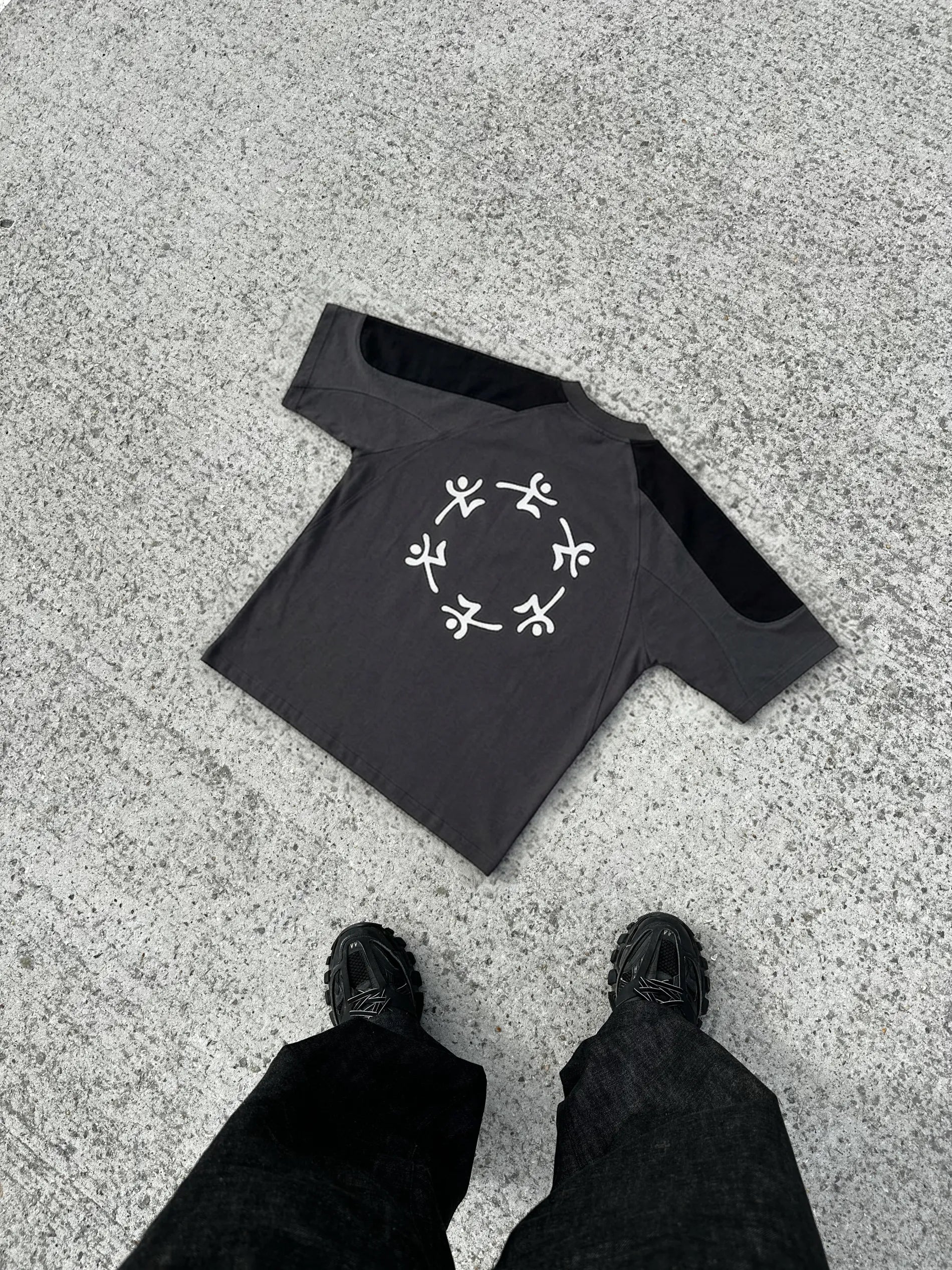 Tee Artncore AC+/001 Back - Sol béton
